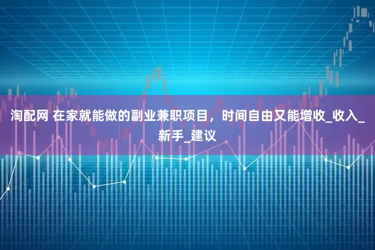 淘配网 在家就能做的副业兼职项目，时间自由又能增收_收入_新手_建议